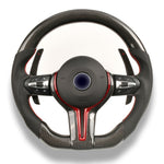 BMW D Shape Steering Wheel with Carbon Fiber for F series