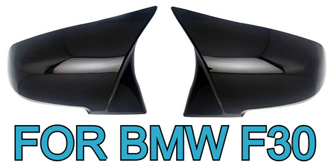 Mirror Covers For BMW F30 Glossy Black  M Style