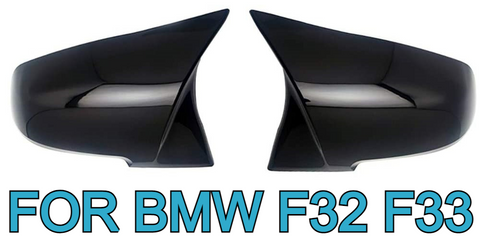 Mirror Covers For BMW F32 F33 Glossy Black  M Style