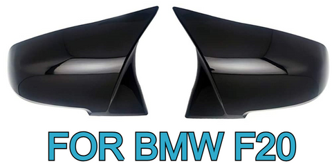 Mirror Covers For BMW F20 Glossy Black M Style