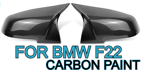 Mirror Covers For BMW F22  Carbon Paint M Style