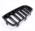 BMW F30 Front Grill Double Line Black Glossy