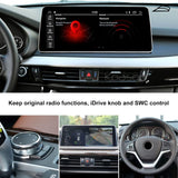 BMW 5 Series F10  CIC  Panoramic Android Navigation System 12" Size