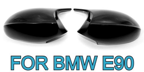 Mirror Covers For BMW E90 E92 E93 Glossy Black M3 Style Side