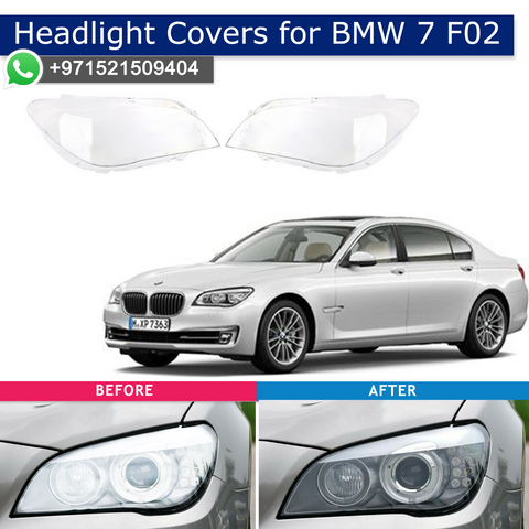 BMW 7 Series F01 F02 Headlight Covers