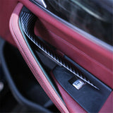 Carbon Style  Interior Door Handles for BMW 5 Series G30